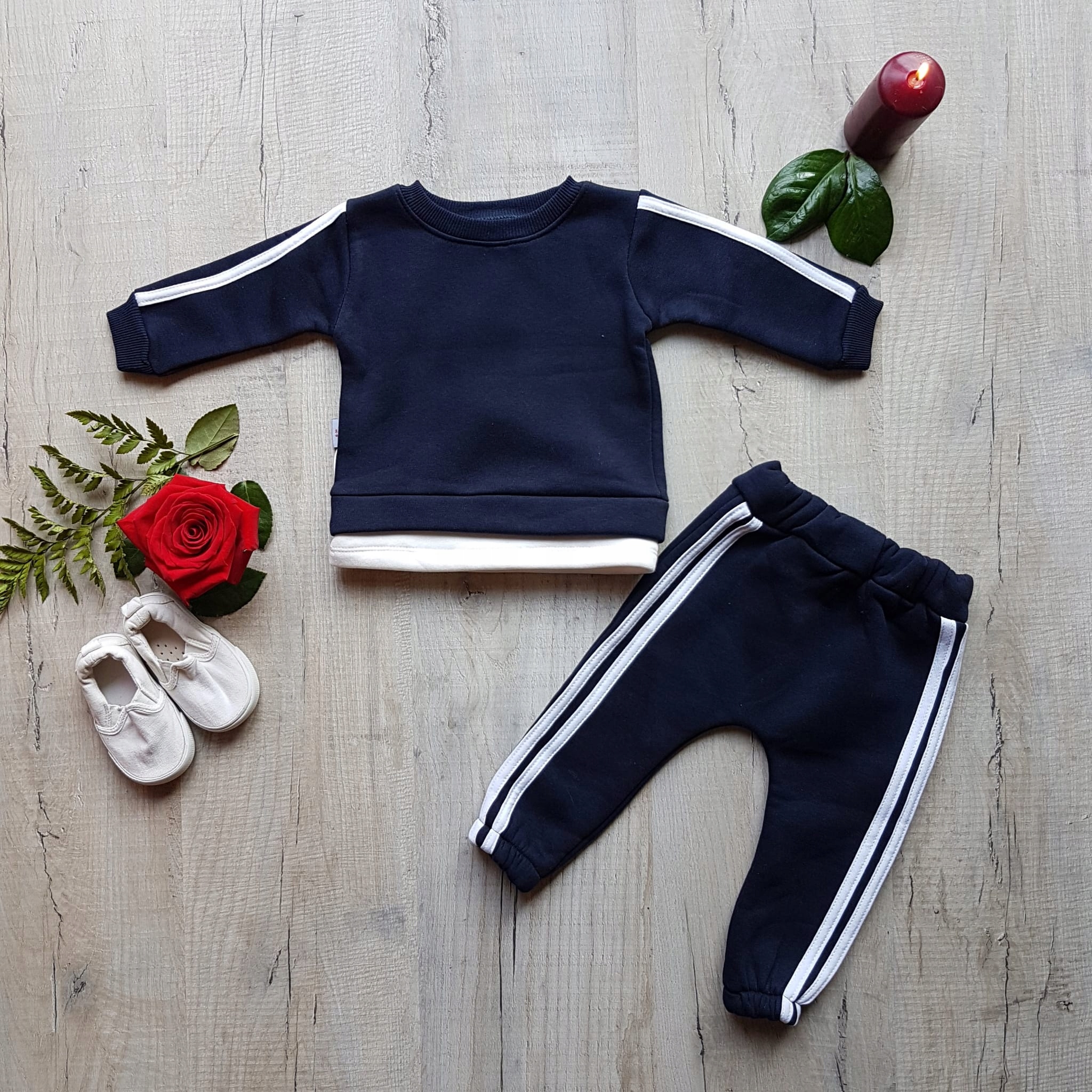 Komplet dres dla chłopca ocieplany r. 68 Marka Inna marka