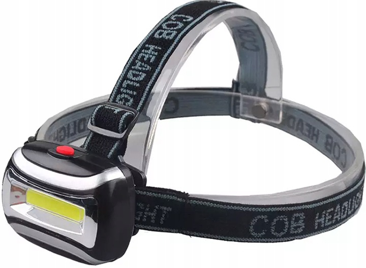 LATARKA CZOŁOWA COB 3W CZOŁÓWKA LAMPKA LED LEDOWA
