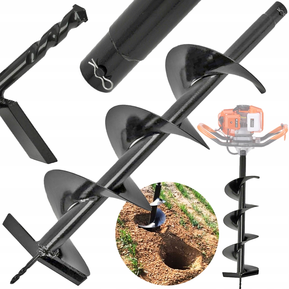 WIERTŁO DO WIERTNICY WIERTNICA GLEBOWA ŚWIDER SPALINOWY 150MM / 80CM