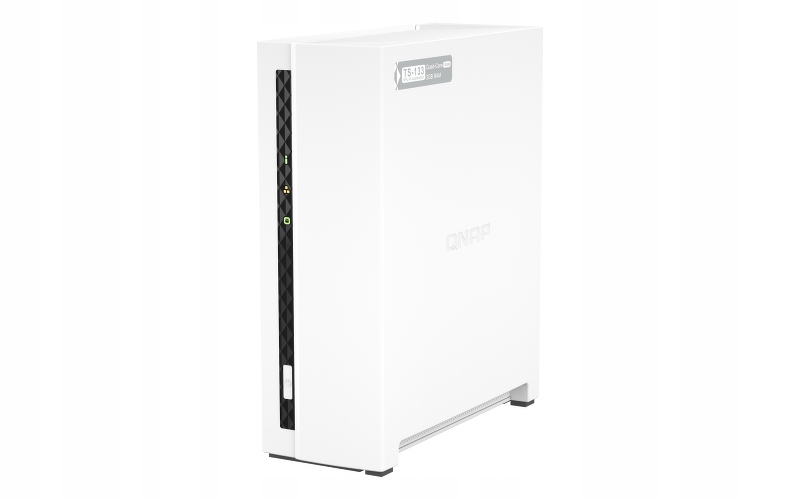Qnap TS-133 1-zátokový Nas server, Arm, 2GB Ram, 1x 1GbE RJ-45, Tower