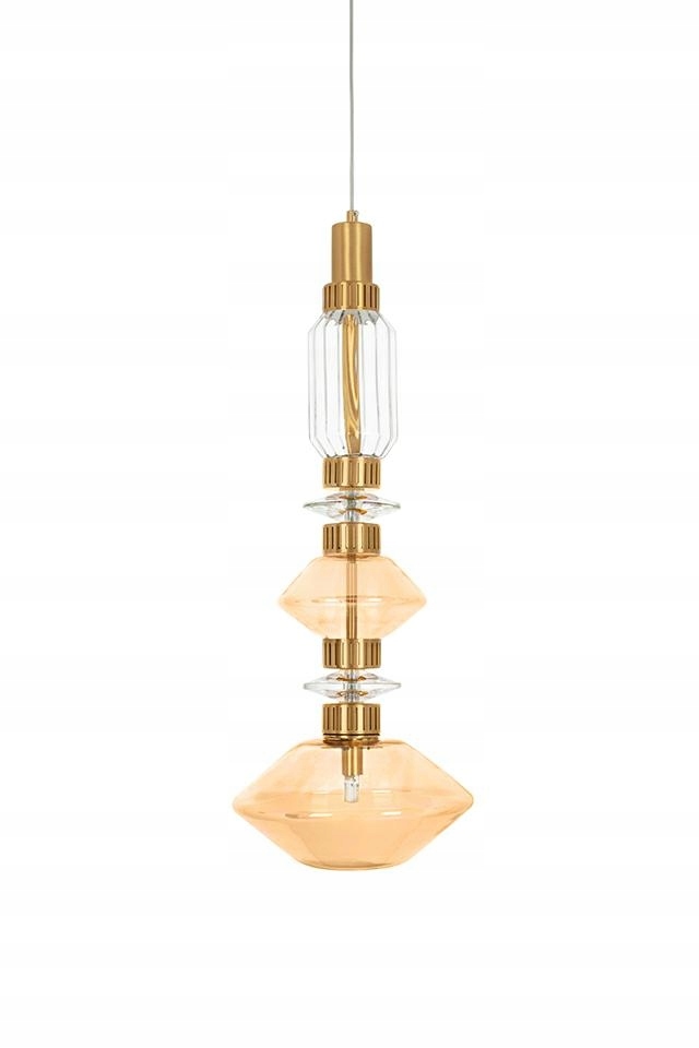 Závesná Stropná Lampa Zlatá Do Obývacej Izby, Jedáleň Nad Led Stolom Moosee Vaso