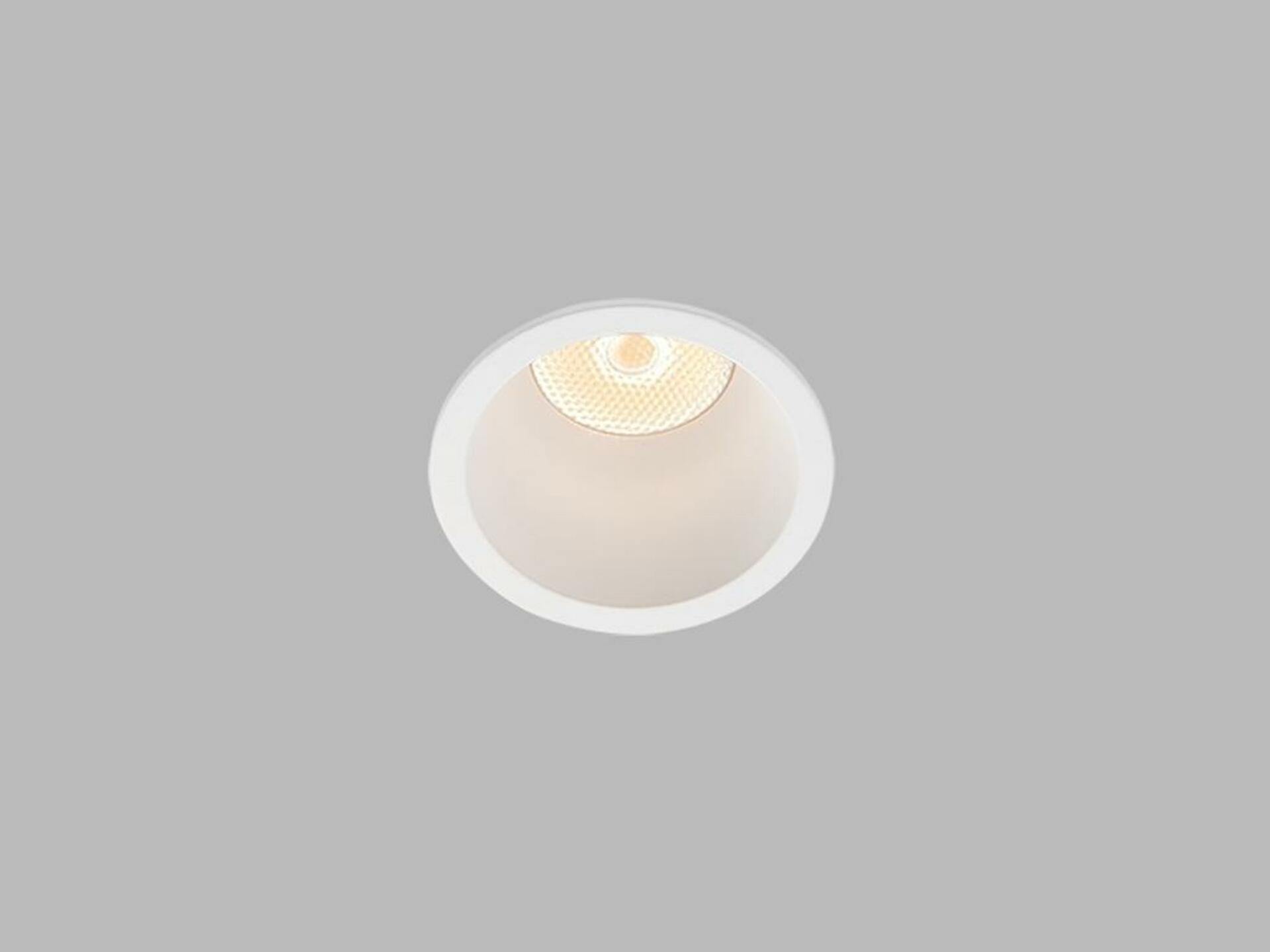 Zapustené bodové svietidlo LED2 Ray Xs biele 3W 3000K 195lm IP44