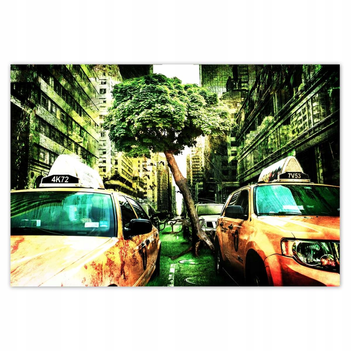 Plakáty 200x135 Zelený New York