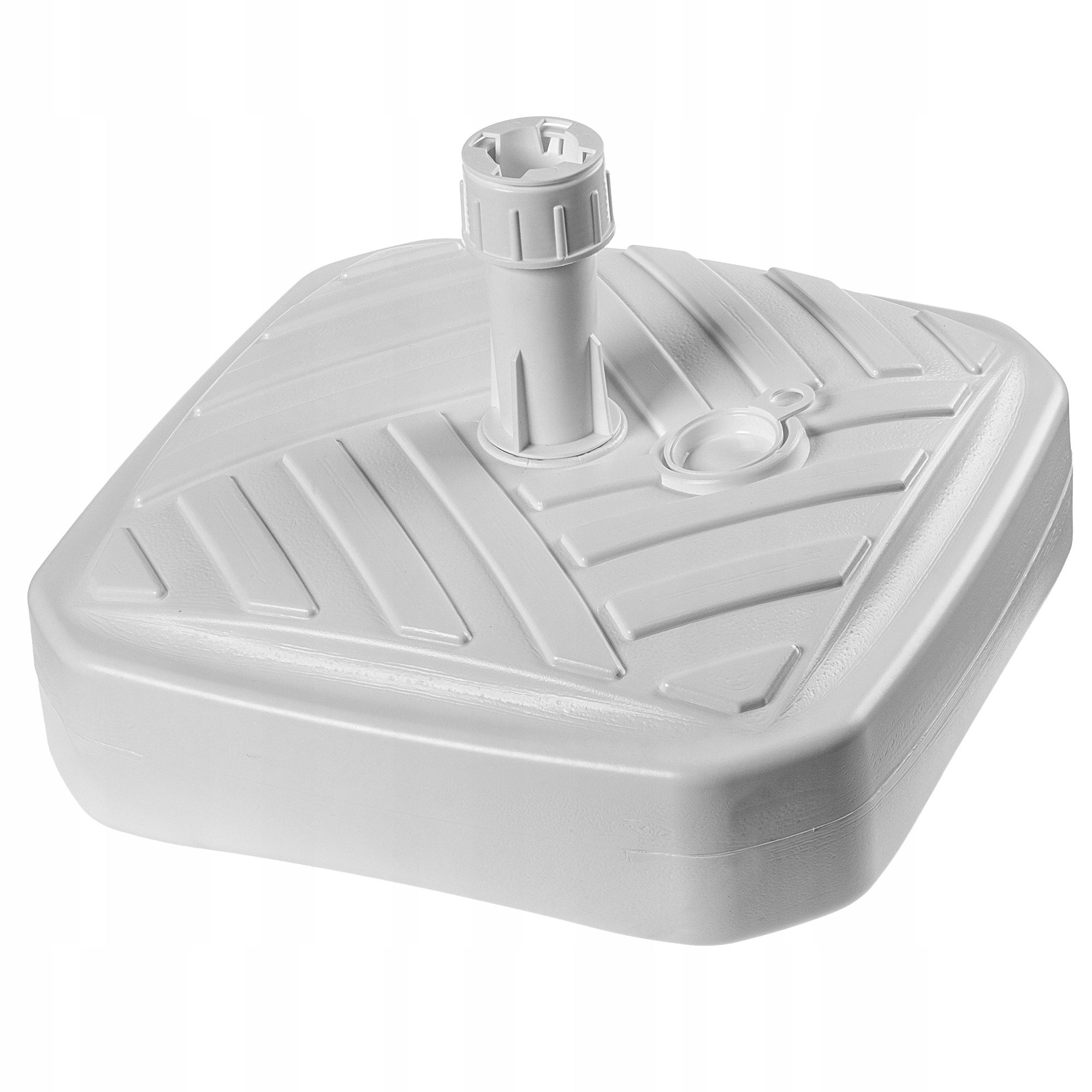 PODSTAWA PARASOLA STOJAK POD PARASOL OGRODOWY KWADRATOWY 39cm OBCIĄŻNIK Waga produktu z opakowaniem jednostkowym 0.7 kg