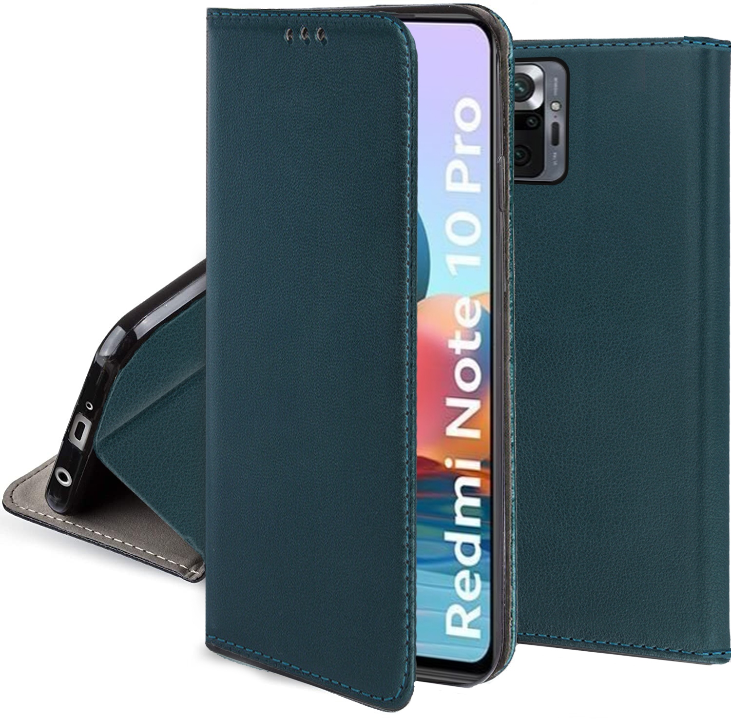 

Etui Magnetic +szkło do Xiaomi Redmi Note 10 Pro