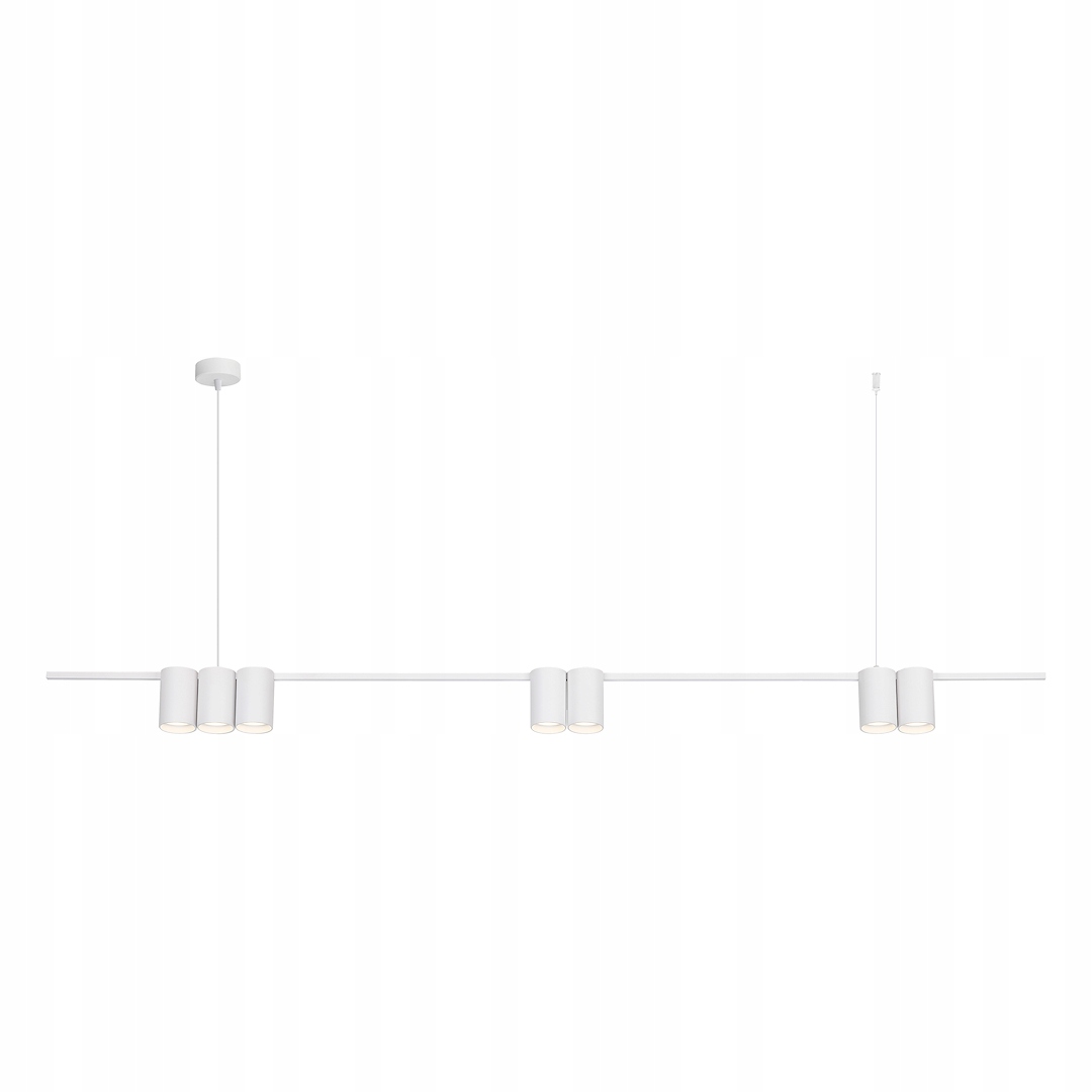 Závesná lampa Milagro Genesis Biela 7xGU10 max 8W Led IP20