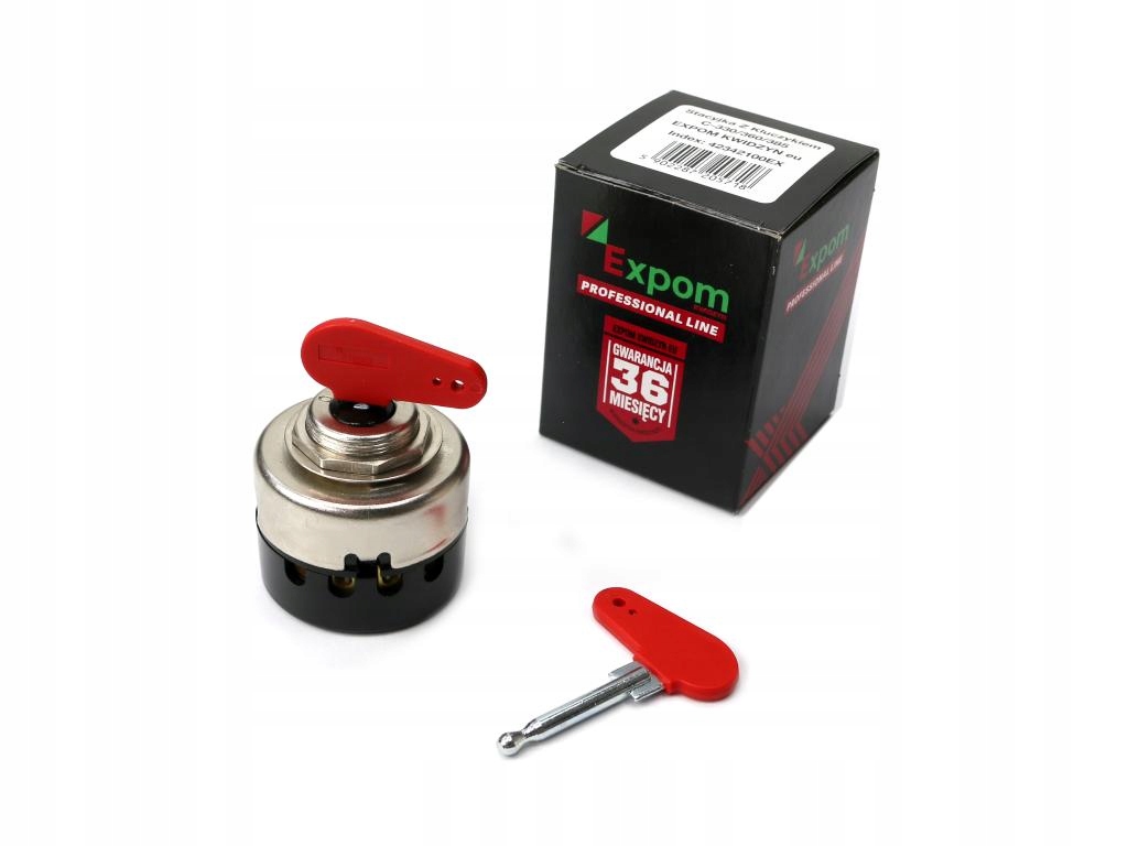 Stacyjka z kluczykiem C-330/360/385 EXPOM KWIDZYN eu [42342100EX]