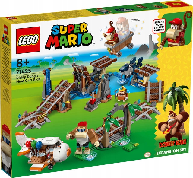 Lego 71425 Mario Jízda Vagónkem Kong