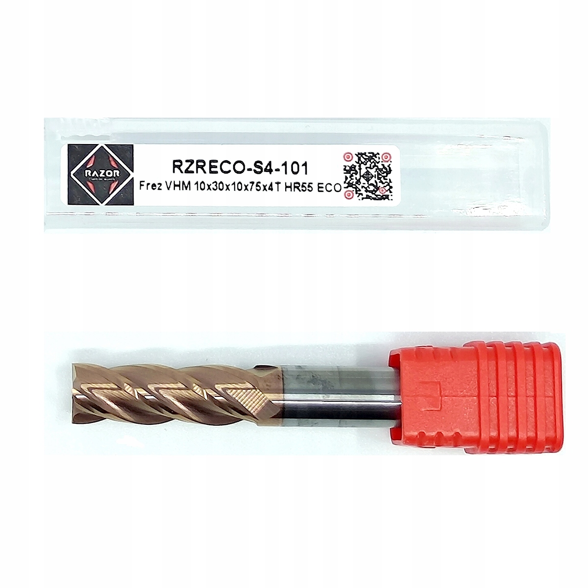 Frez Węglikowy Palcowy Vhm 7mm (4-PIÓRA) 55HRC