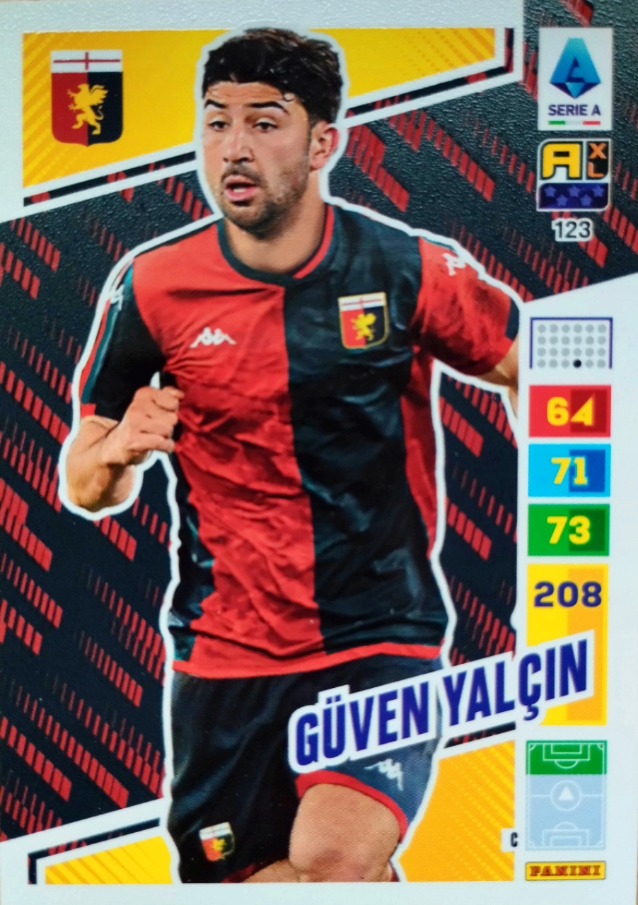 Panini Calciatori Liga Włoska 2023 2024 123 Guven Yalcin Genoa