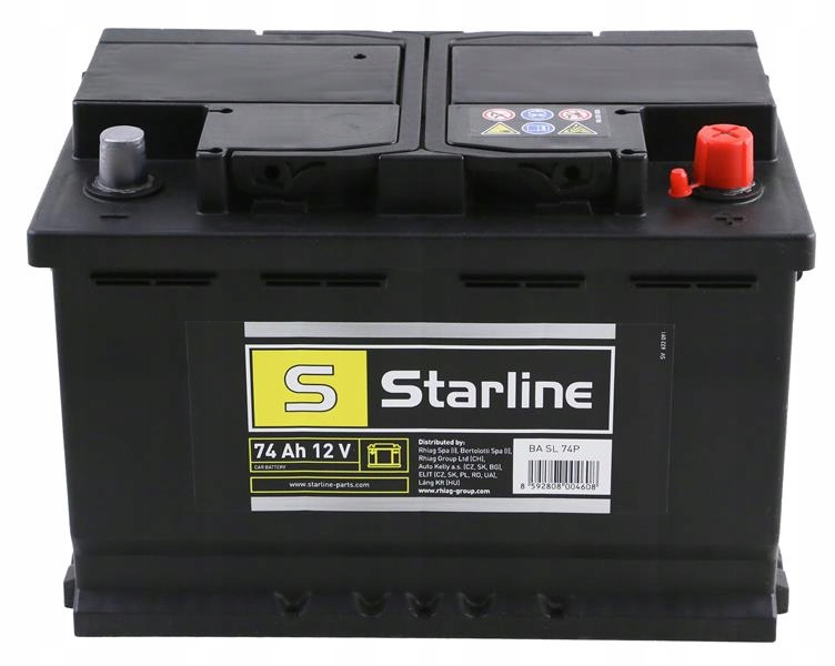 AKUMULATOR SAMOCHODOWY STARLINE 74AH 680A