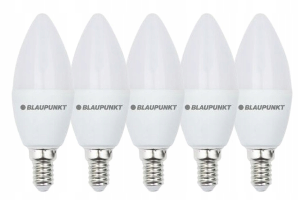 

5 x Żarówka Led świeczka E14 6,8W 4000K Blaupunkt