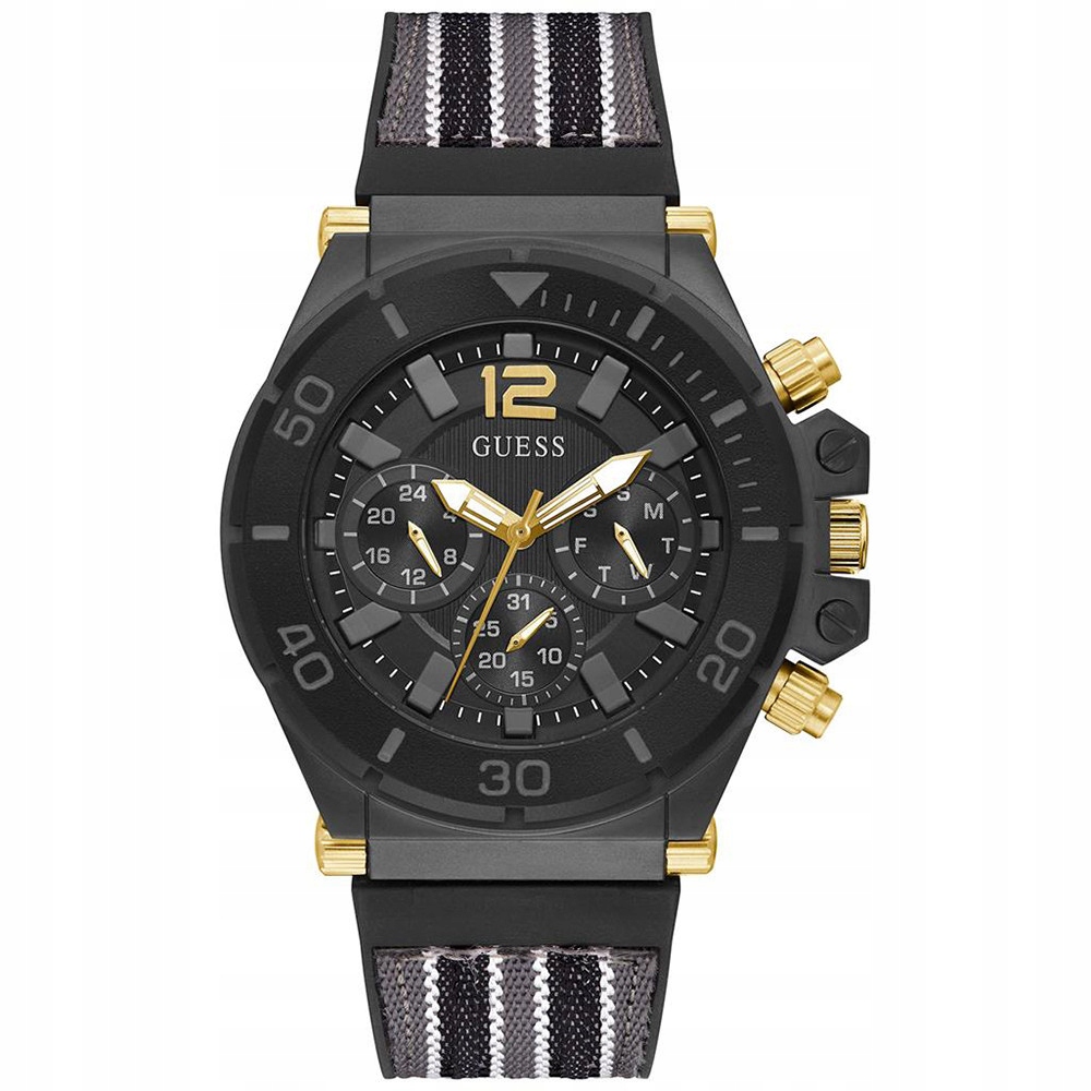 Pánské Hodinky Guess GW0415G3 černý pásek