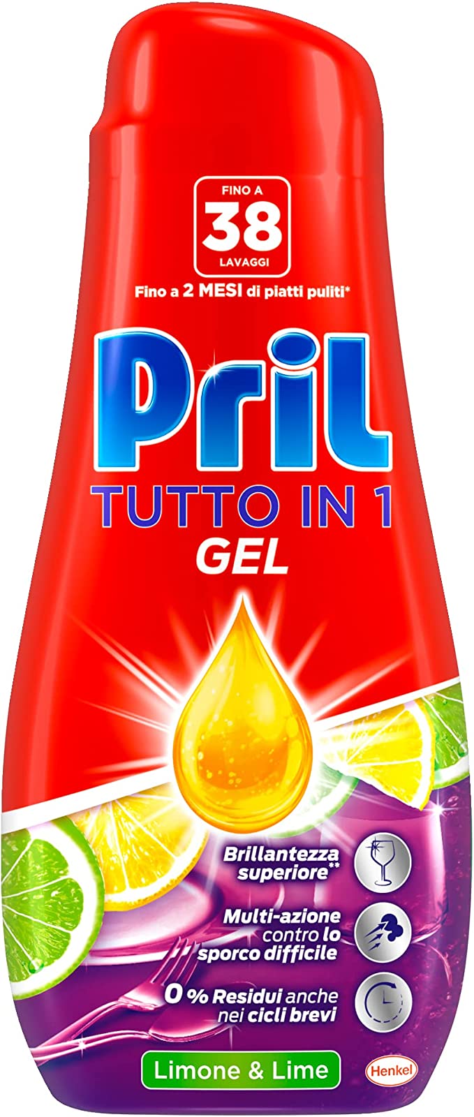 

Pril żel all in one do zmywarki 684 ml