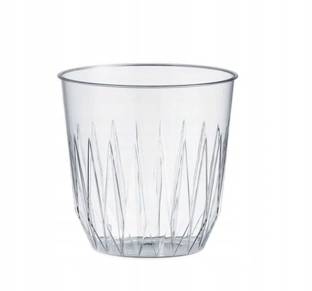 KUBKI SZKLANKI DO DRINKÓW WHISKY 200ml(25)REDPLAST