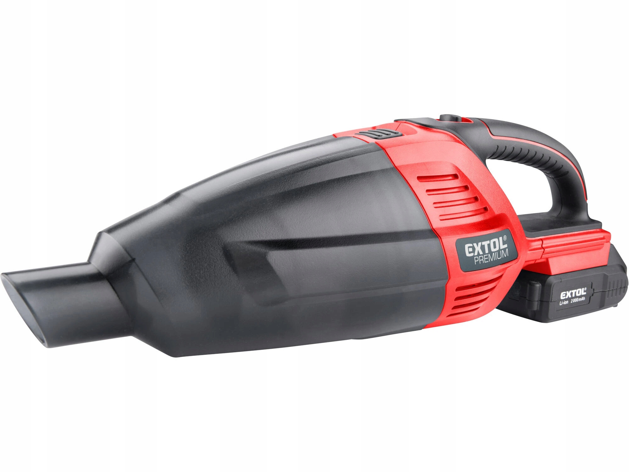 Vysávač aku Share20V, 1x 2Ah, 500ml nádoba, Extol Premium
