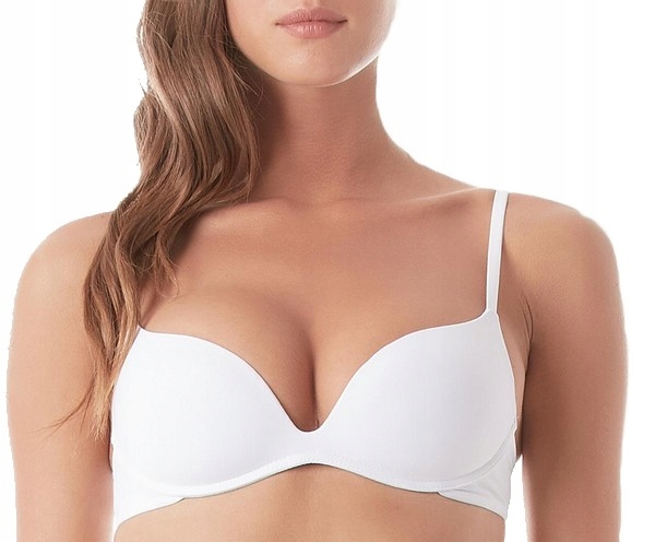 Intimissimi Gioia Push Up Microfibra Ultralight Biały 2B/75B