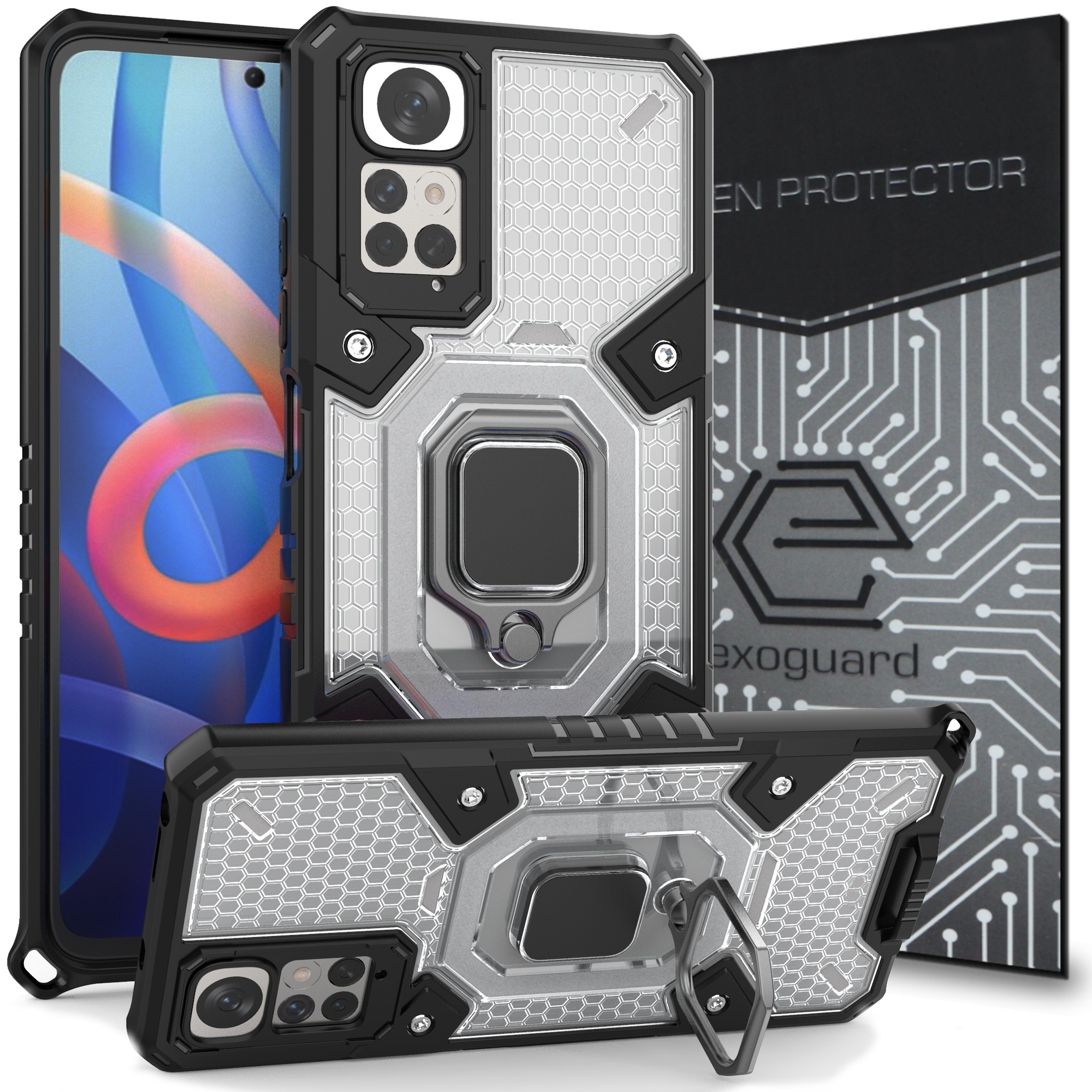 

Etui Pancerne+szkło do Xiaomi Redmi Note 11 11S