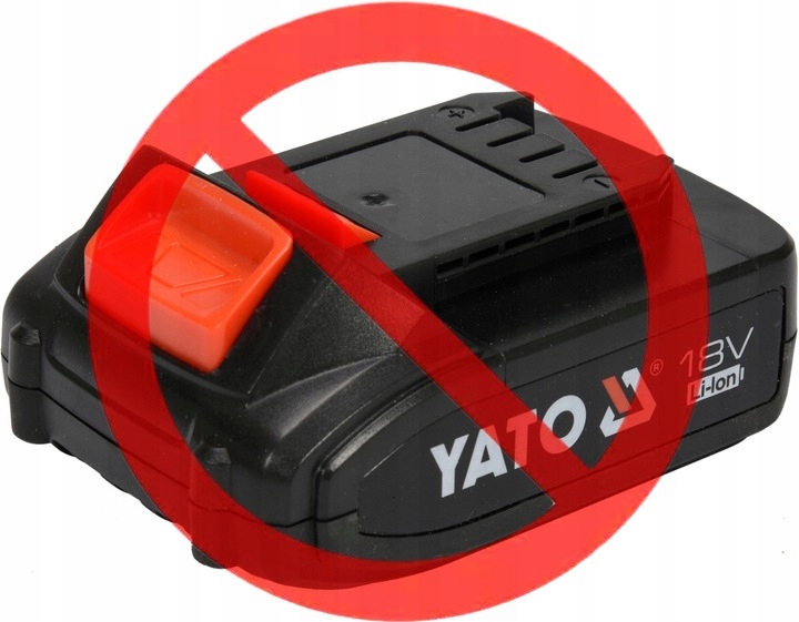 YATO KLUCZ UDAROWY BEZSZCZOTKOWY AKU 18V 3/4'' 1/2'' 2000NM BEZ AKUMULATORA Napięcie (V) 18 V