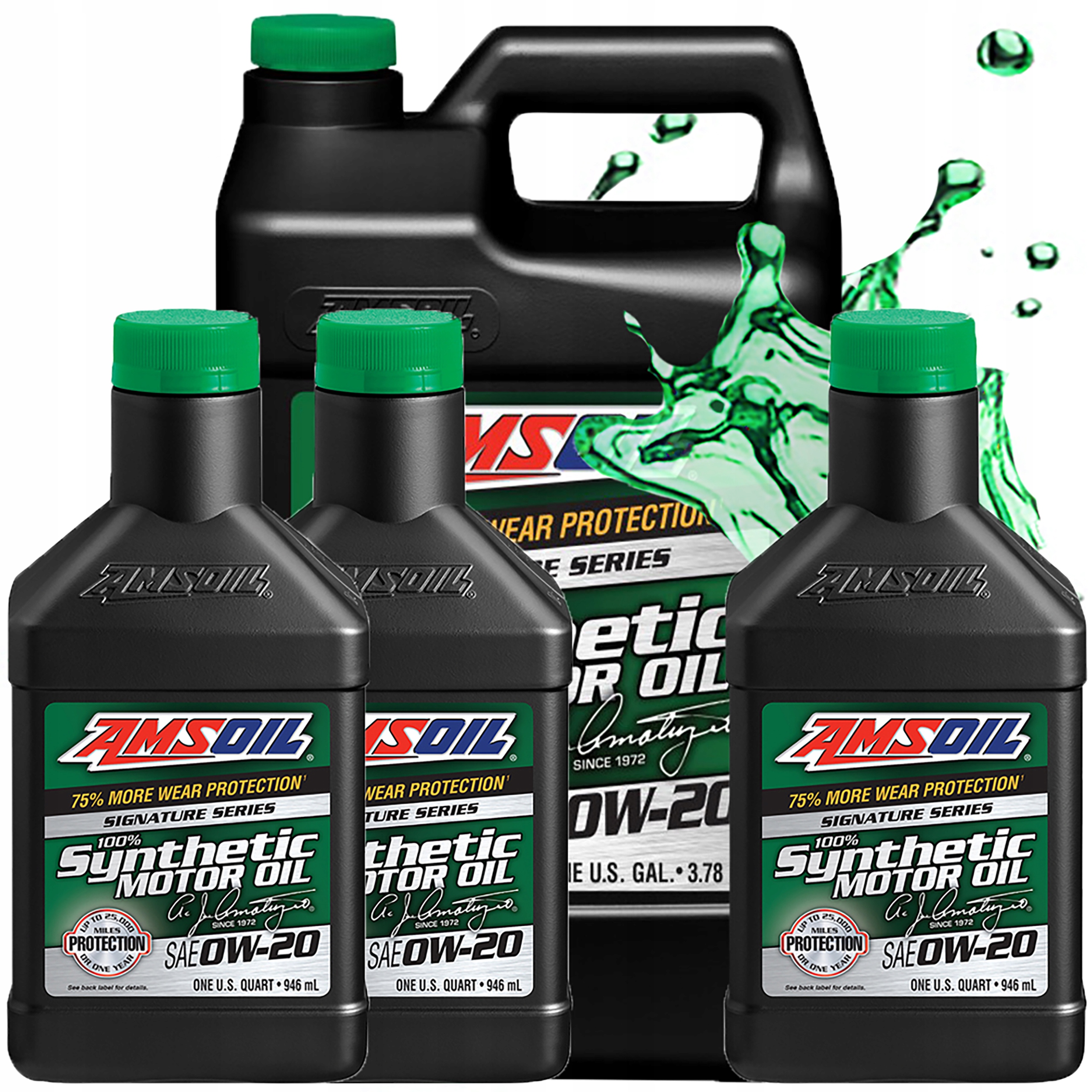 Syntetický Motorový Olej Amsoil 0W20 Signature Synth Asm 6,62L