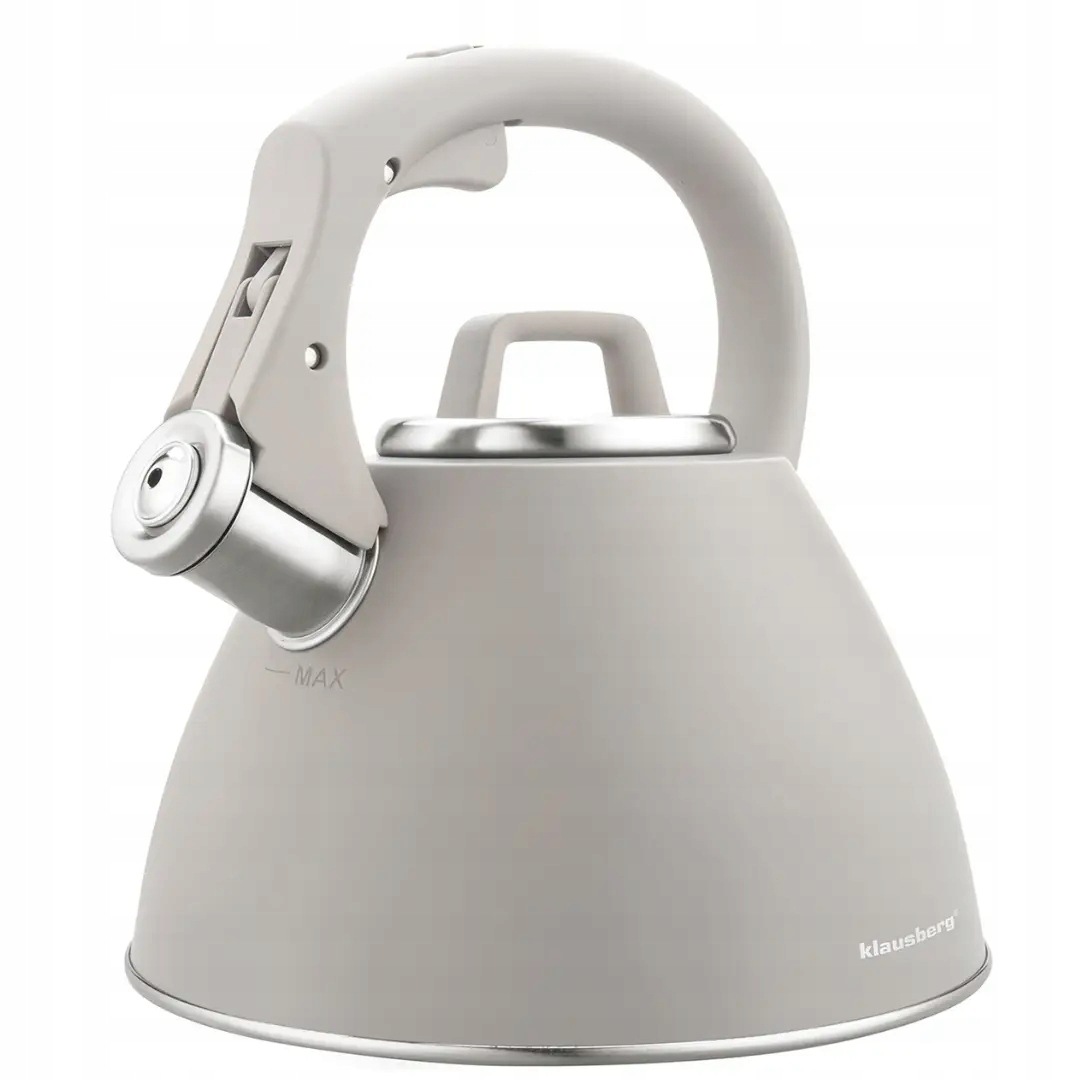 Konvice ocelová 2,5 L, šedá barva, Klausberg KB-7953