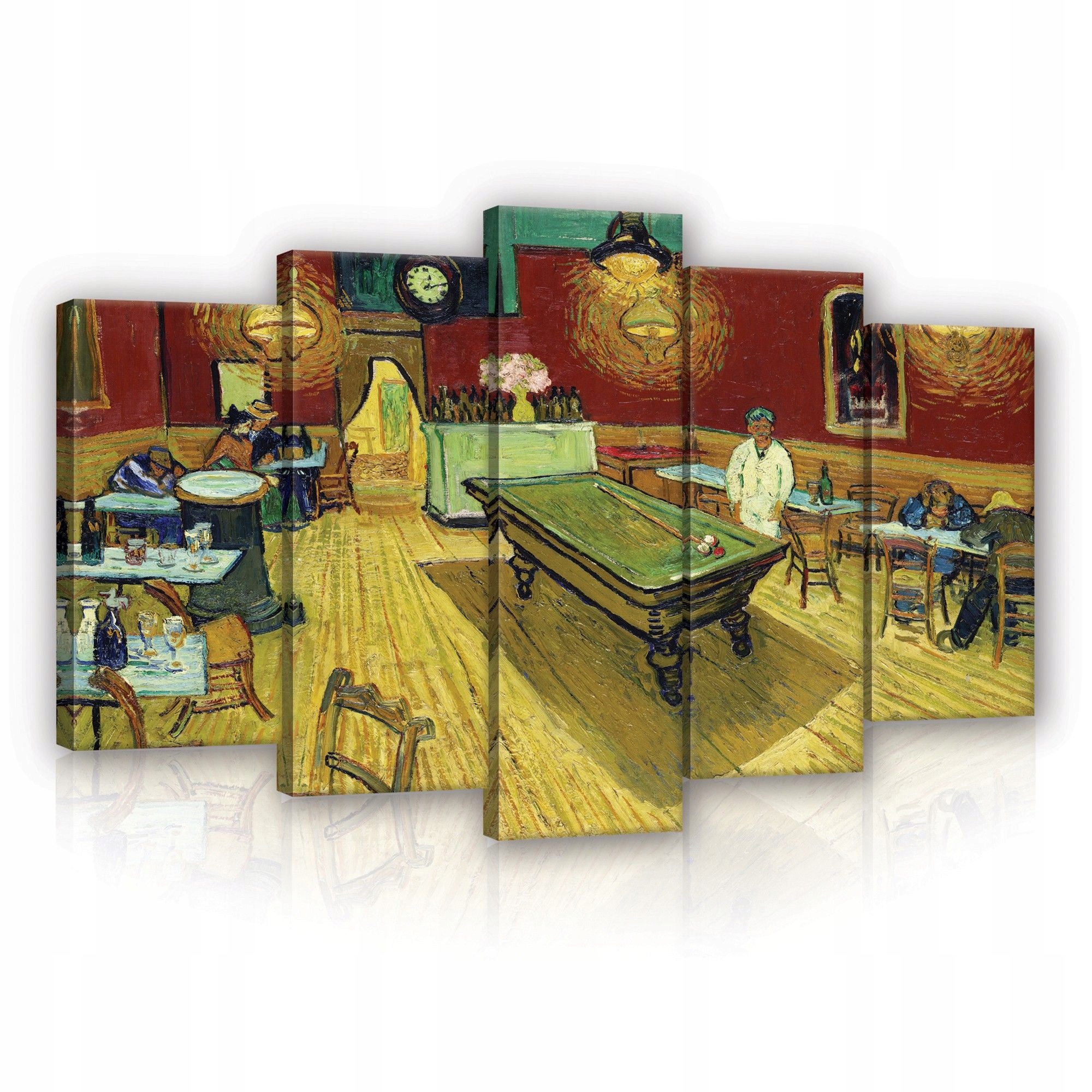 Obraz 100x60 Noční Kavárna Van Gogh Arles osamělost barvy umění