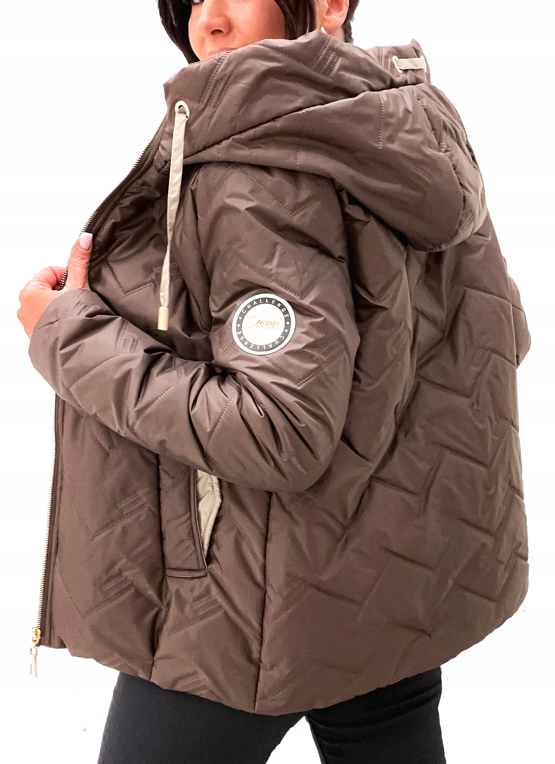 WIOSENNA_JESIENNA_Pikowana Modna Przejściówka