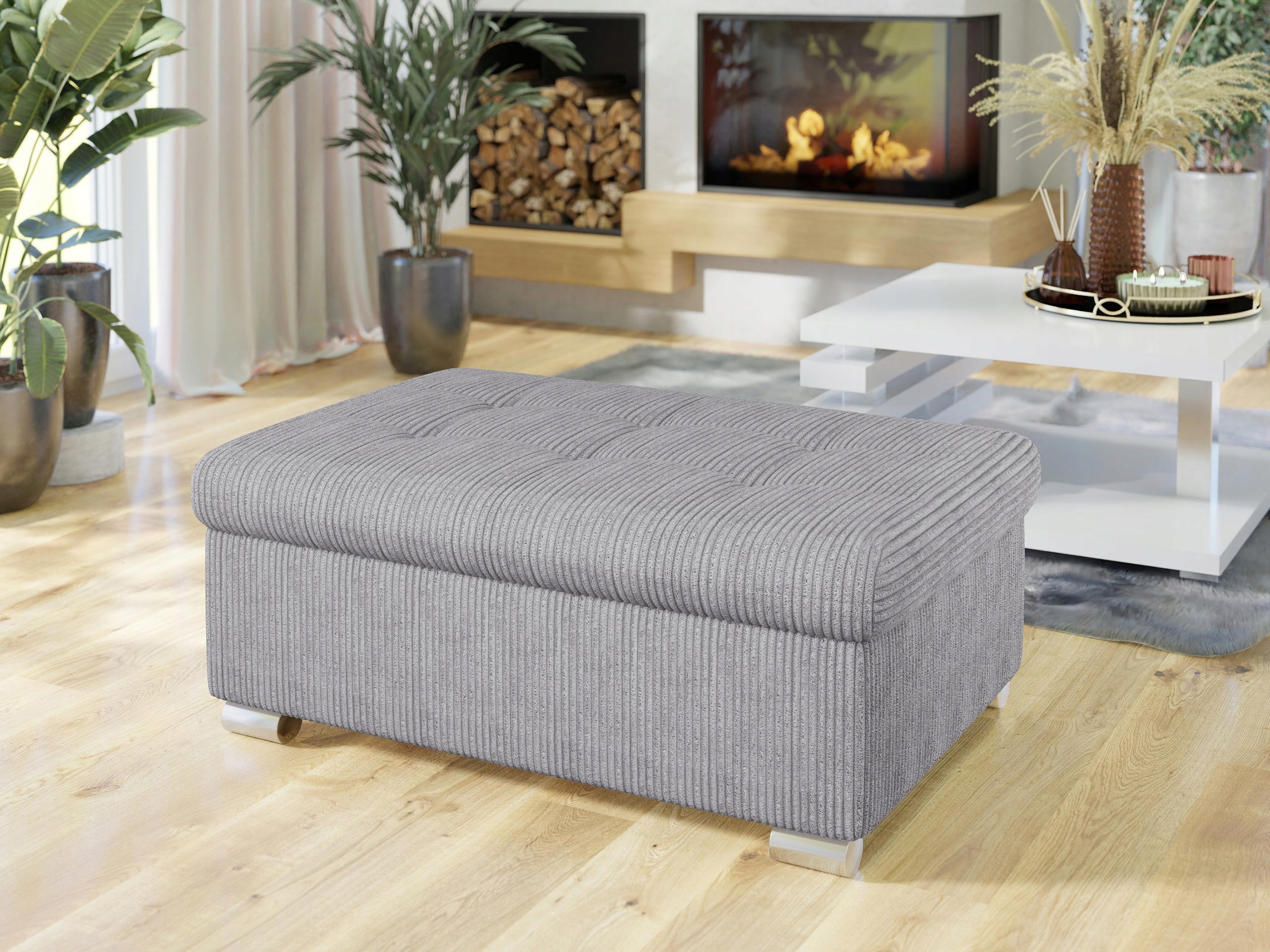 duża PUFA do salonu Niko Sztruks PODNÓŻEK Kod producenta 5903211274138