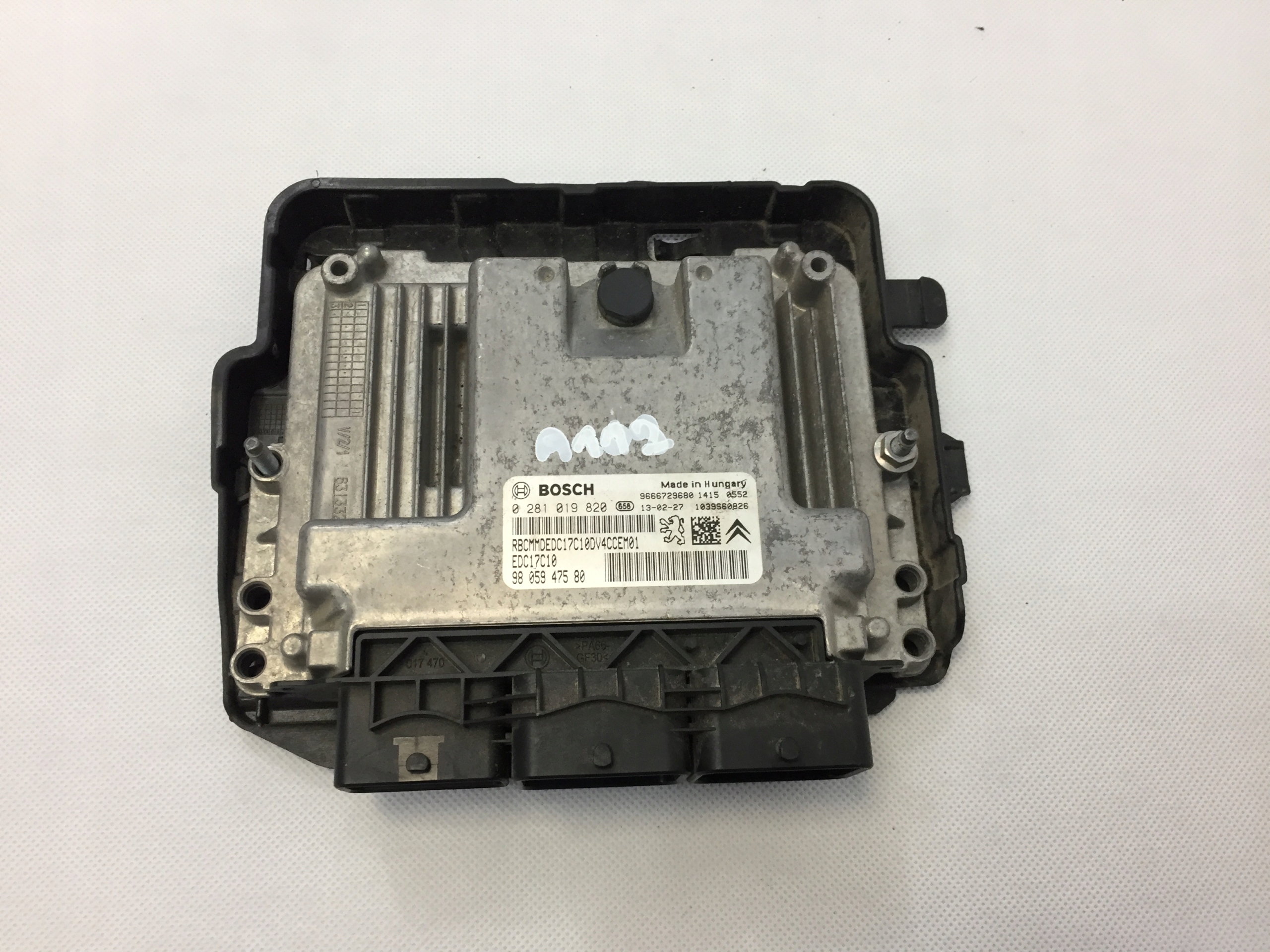 Peugeot 208 1.4 HDI computer 0281019820