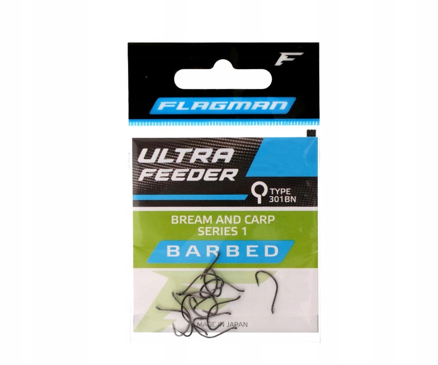 Flagman Haczyki Ultra Feeder Breem And Carp Z Oczkiem 301BN Roz.12 12szt