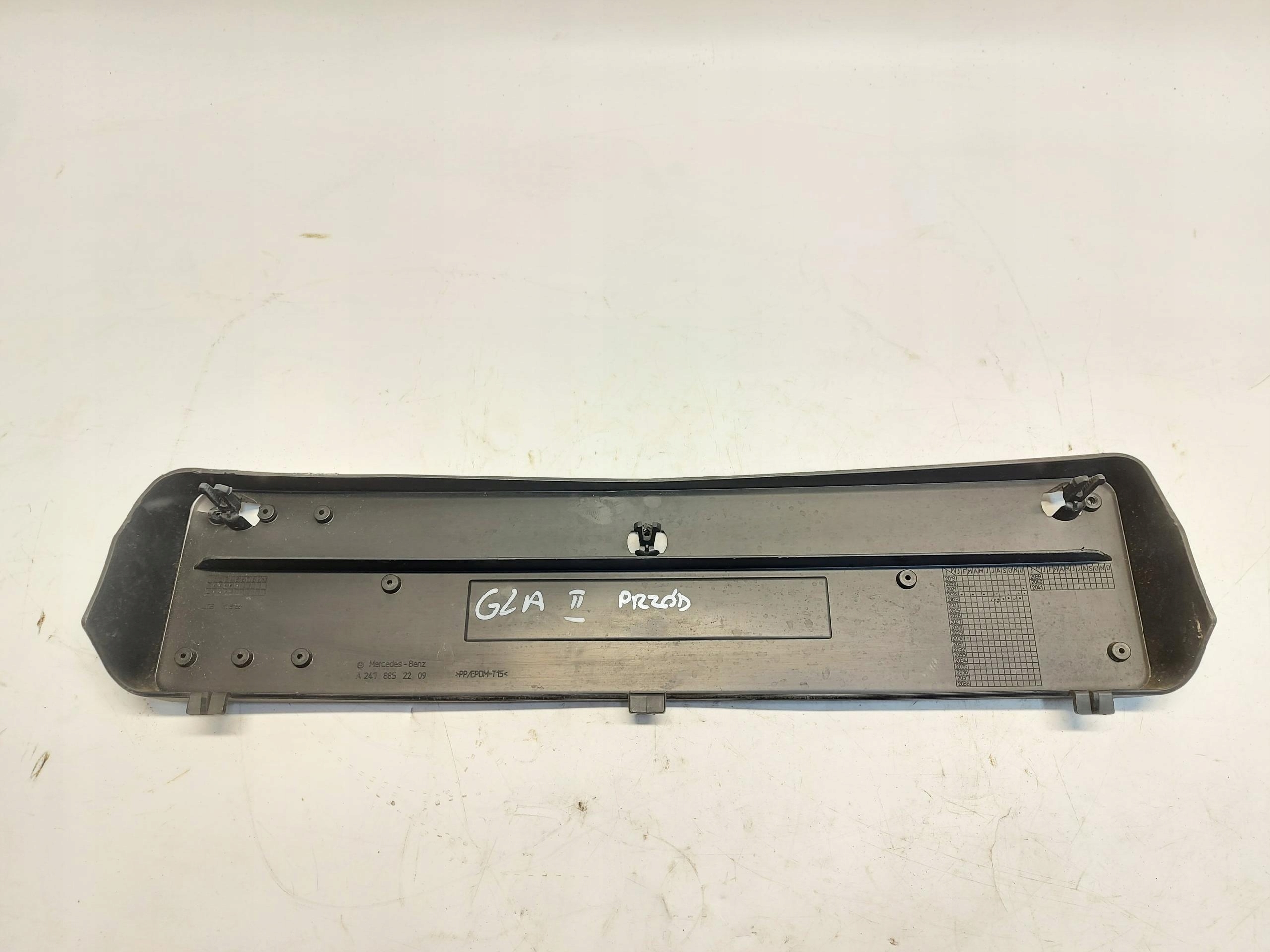Mercedes GLA 200 II H247 W247 2023r frame below TABLICE A2478852209
