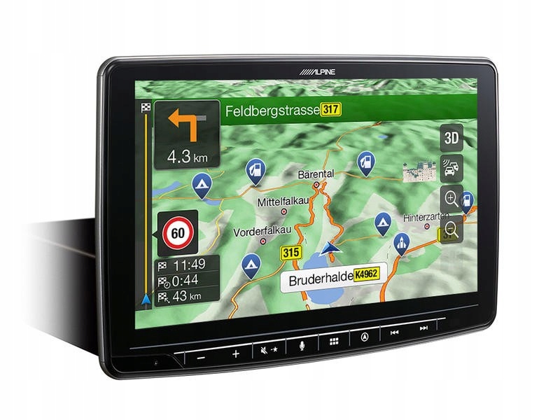Alpine INE-F904DC Zaawansowany system nawigacji