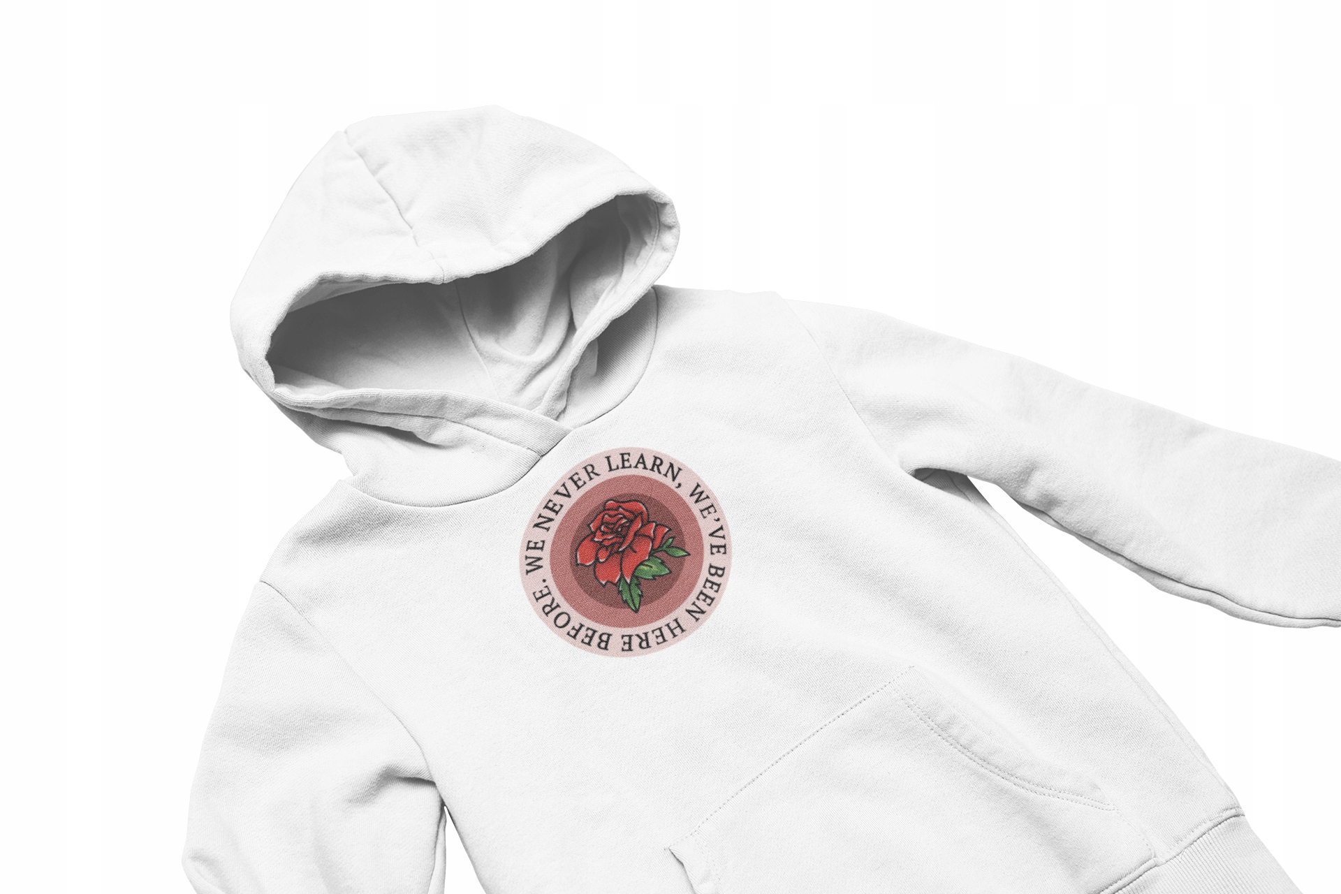 

Bluza z kapturem Harry Styles, Hoodie Biała M