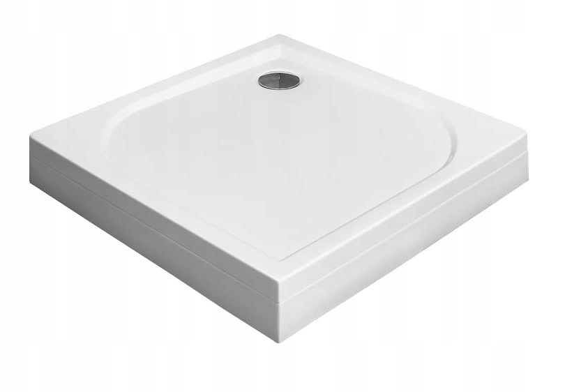 Brodzik kwadratowy Delos C z obudową 80x80 Radaway