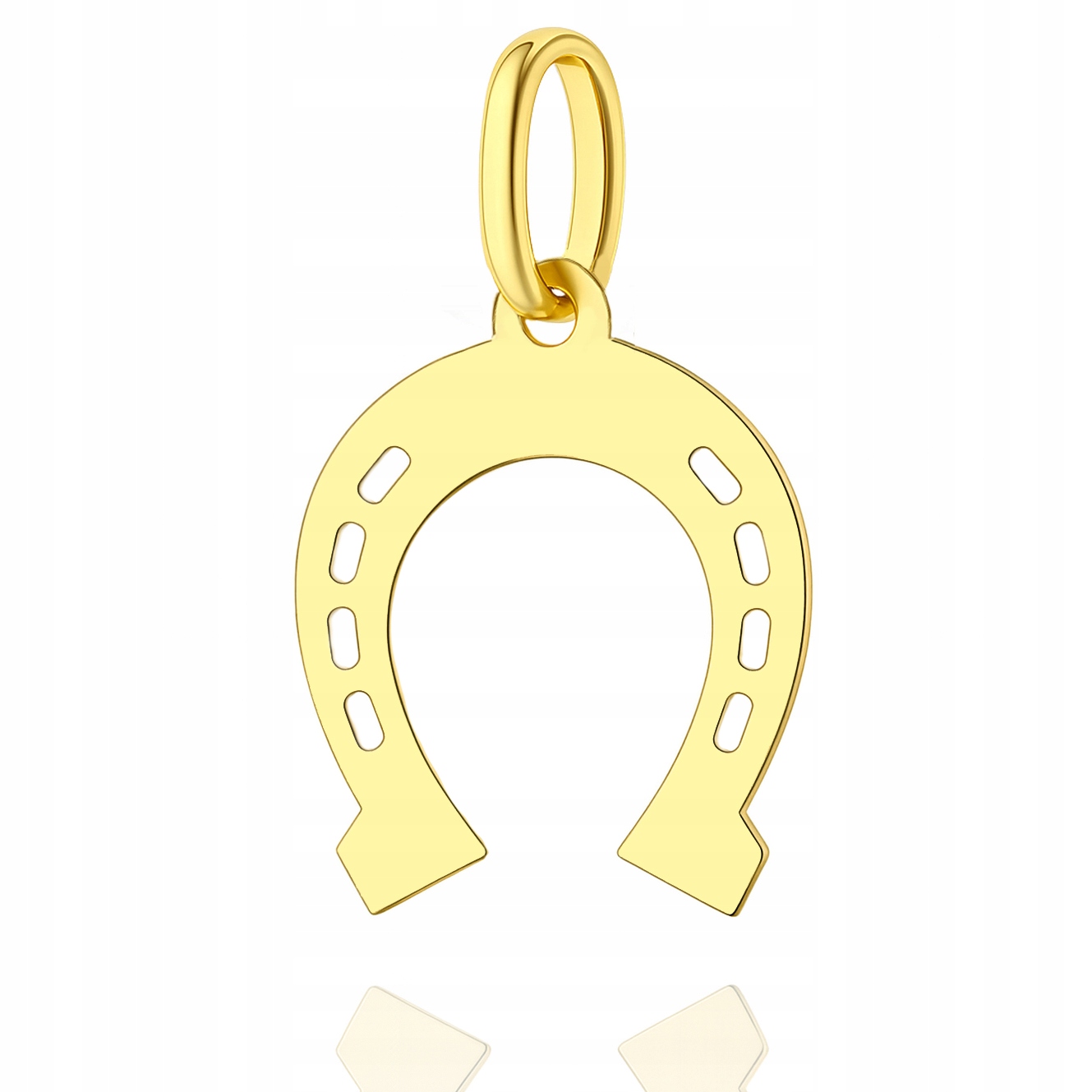 Zlatý přívěsek podkova Pr. 585