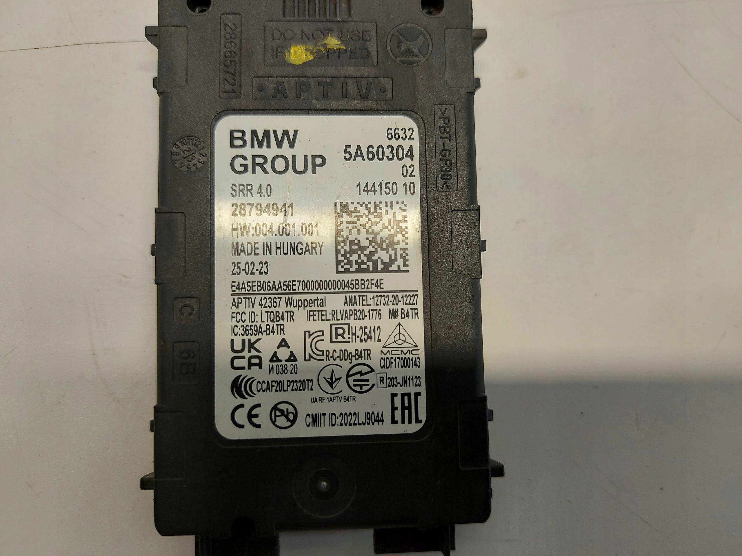 BMW iX1 X1 U11 Radar Sensor martwego pola 5A60304