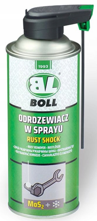 

Odrdzewiacz w sprayu rust shock 400ml Boll