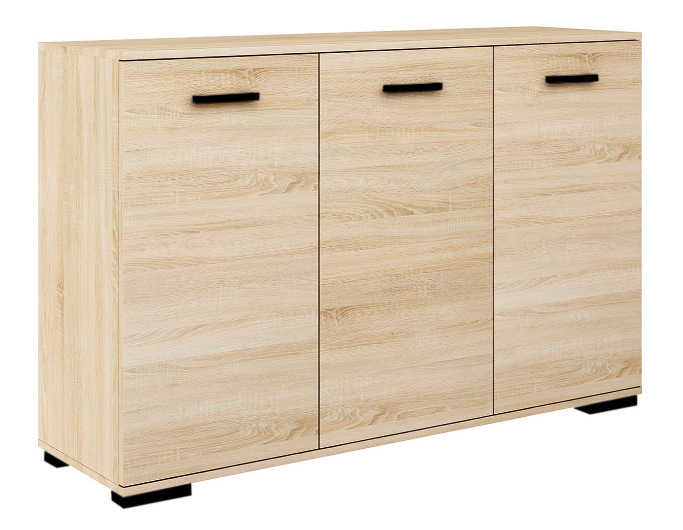 

Komoda K1 Abs 120CM Dąb Sonoma Pojemna Do Pokoju