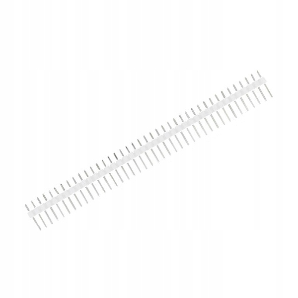 Listwa Goldpin 40PIN (raster 2.54) biała