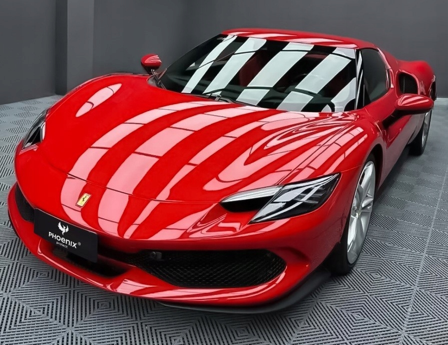 Kolorowa Folia PPF Phoenix Protect Zmiana Koloru Auta Gloss Ferrari Red Producent inny