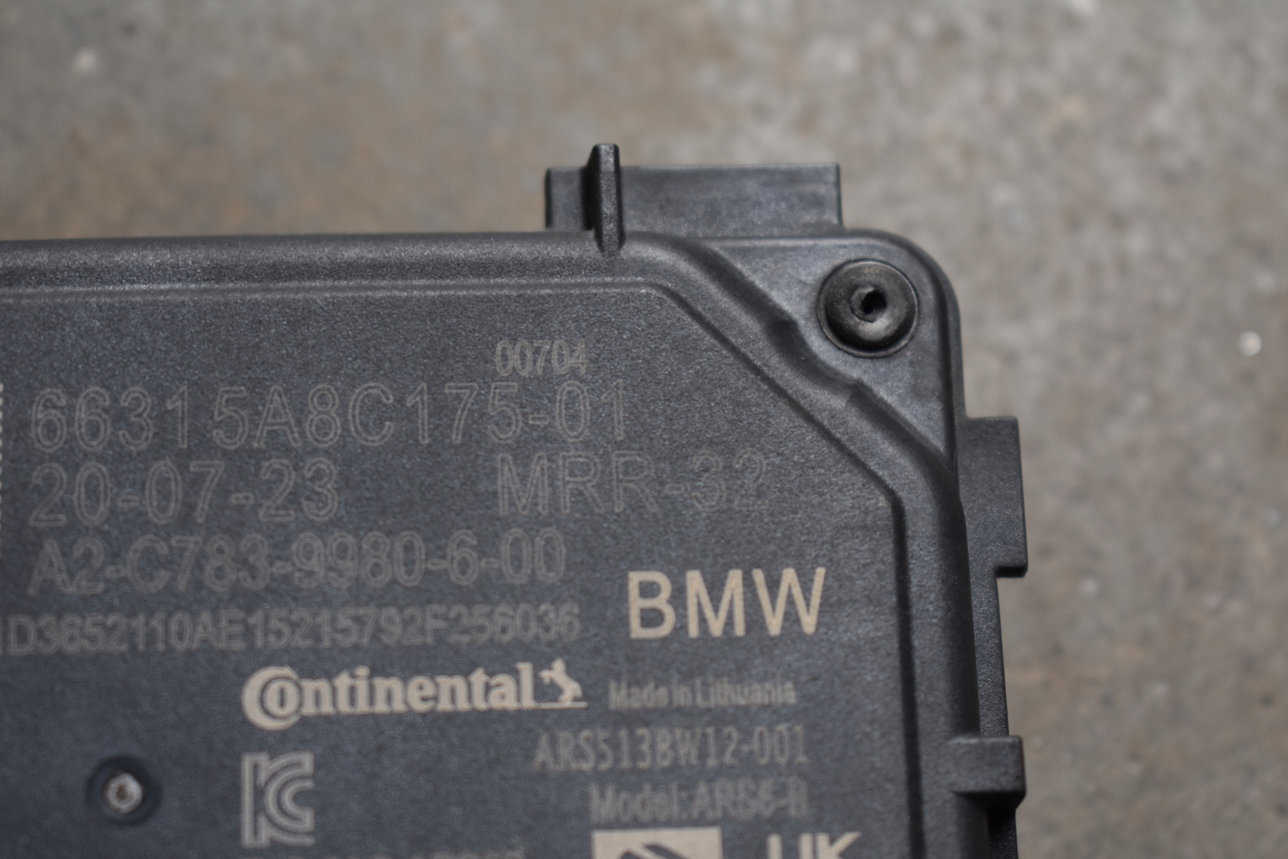 IDEALNY modulo RADAR SENSOR DISTRONIC ACC BMW G60 G70 1