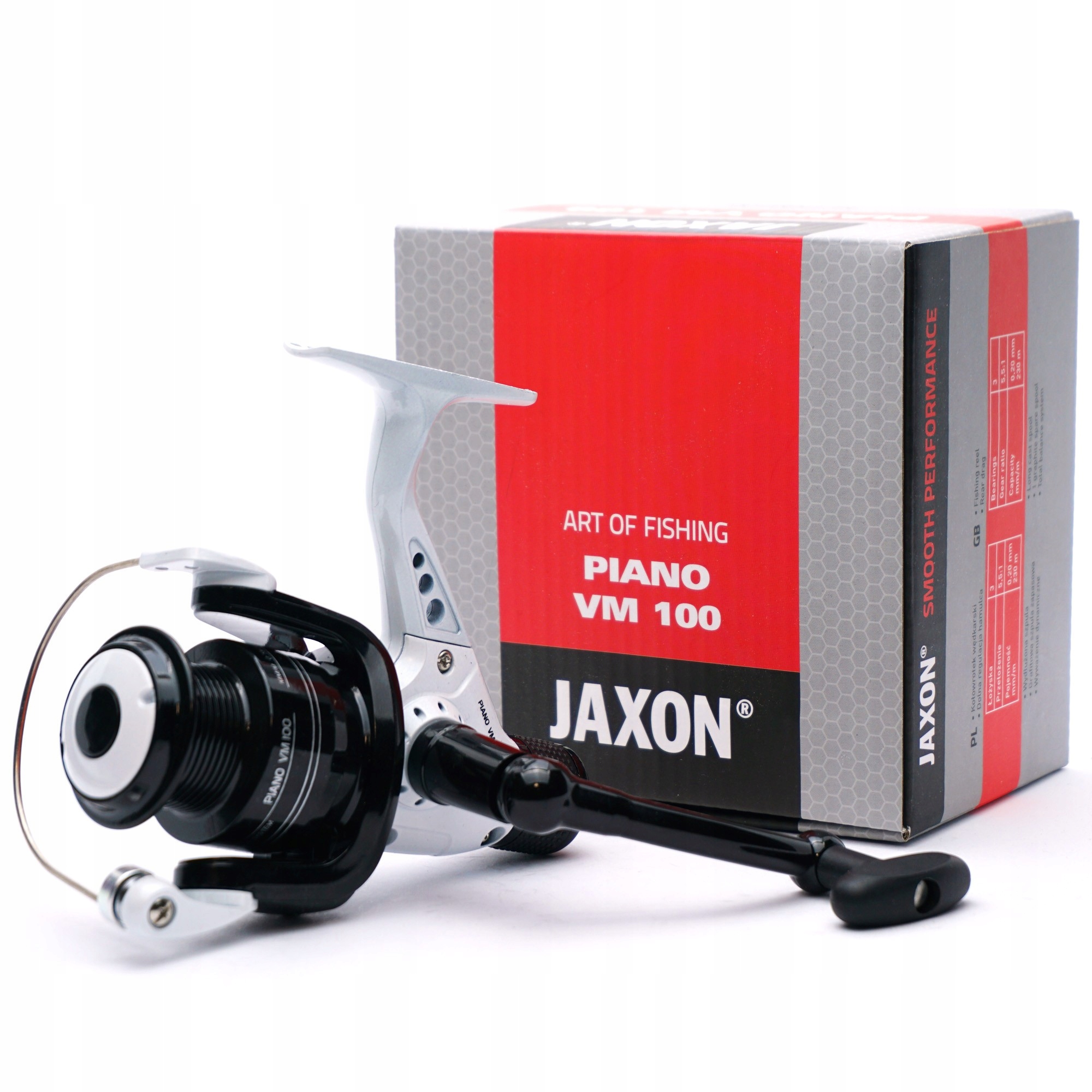 Kołowrotek Jaxon Piano VM 100 na SPŁAWIK