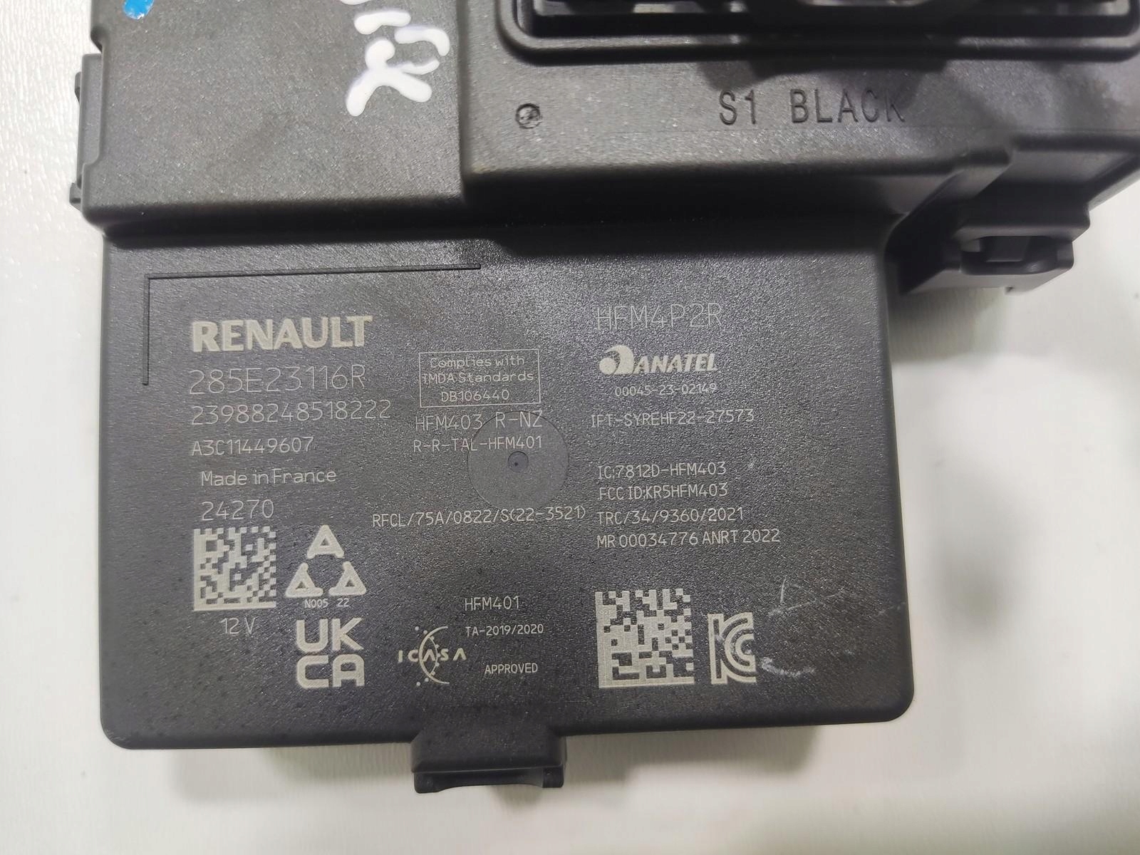 module control unit KOMFORTU RENAULT CAPTUR II LIFT 2024-2026 285E23116R