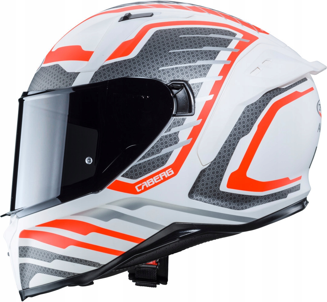 KASK CABERG INTEGRALNY AVALON Biały/pomarańczowy XL Producent Caberg