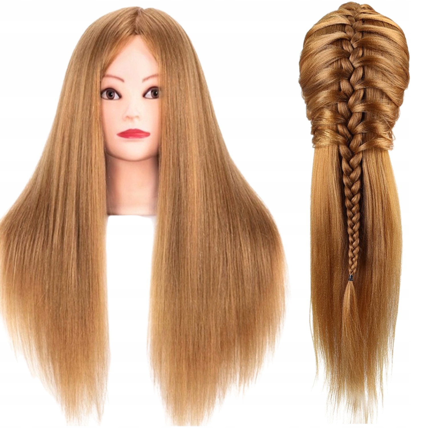 

Główka głowa treningowa fryzjerska Statyw 85 Blond