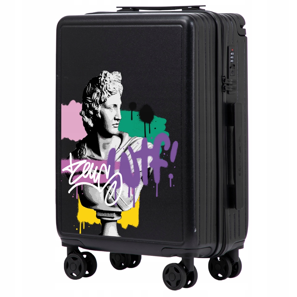 Kabinový kufr na kolečkách, tvrdé, lehké příruční zavazadlo pro letadlo Wings