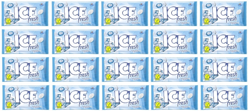Levně 20 x 125 g Storck Bonbóny Ice Fresh Karton