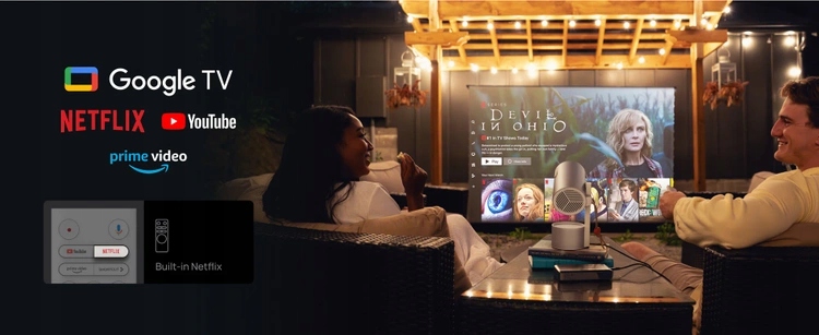 XGIMI MoGo 3 Pro + PowerBase Stand | Zestaw 2w1 | Projektor + statyw Model MoGo 3 Pro 2in1