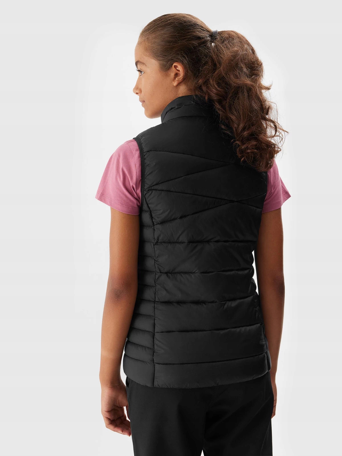 4F BEZRĘKAWNIK DZIEWCZĘCY KAMIZELKA PUCHOWA DZIECIĘCA Rozmiar 164