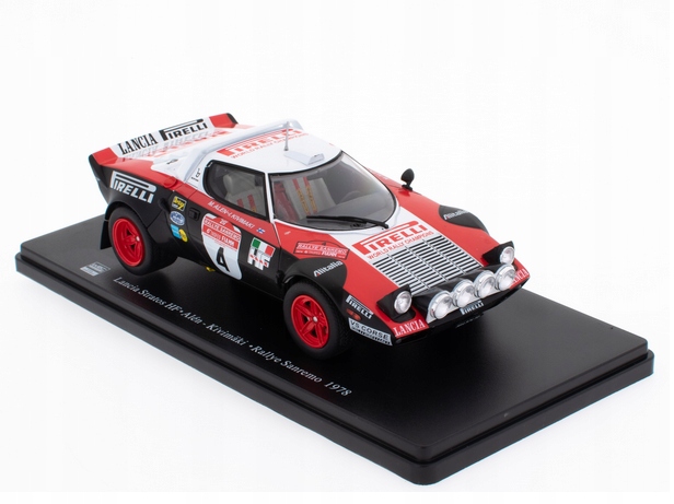 Lancia Stratos Hf Alén-Kivimaki Rallye Sanremo 1978 1:24
